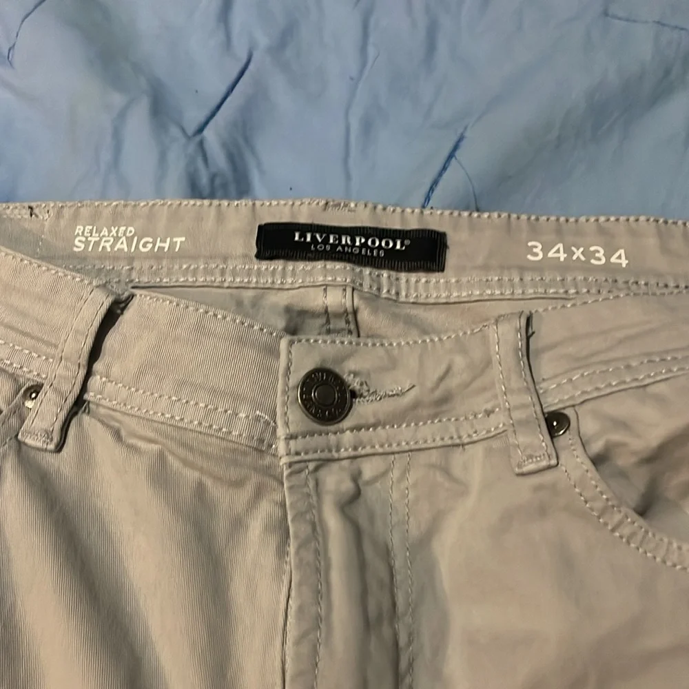 Men’s Liverpool relaxed straight jeans - Picture 3 of 3